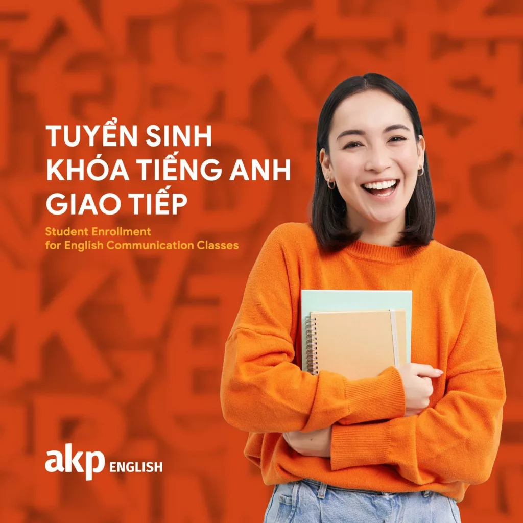Tại AKP English Long Biên, đừng ngần ngại đăng ký khóa học phù hợp