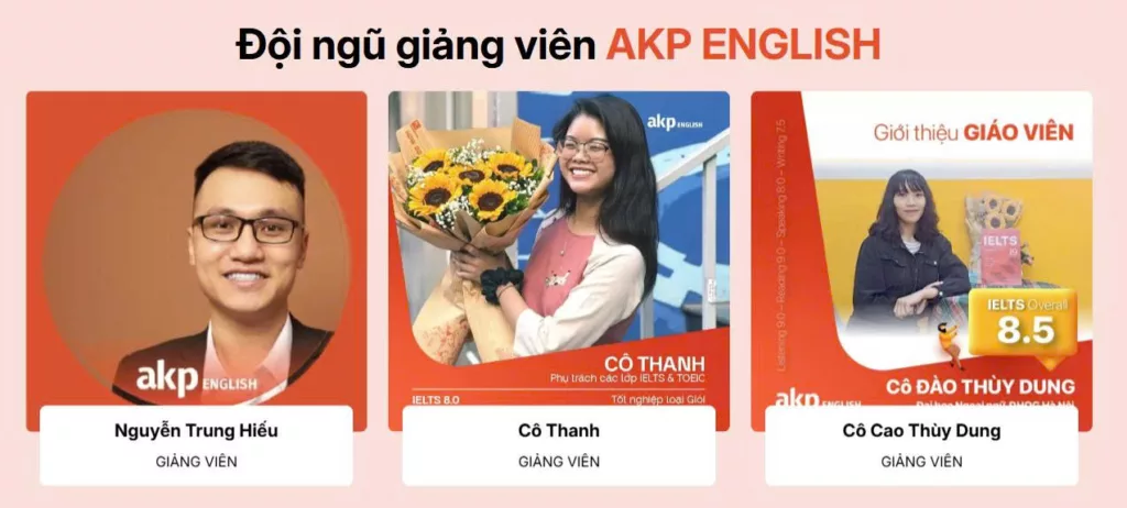 Tại AKP English Long Biên, chúng tôi sẽ luôn đồng hành và hỗ trợ bạn 
